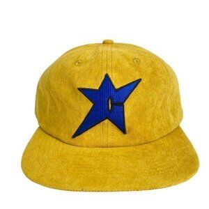 Carpet Company C-Star Suede 6 Panel Hat Gold Silk Interior Season 13